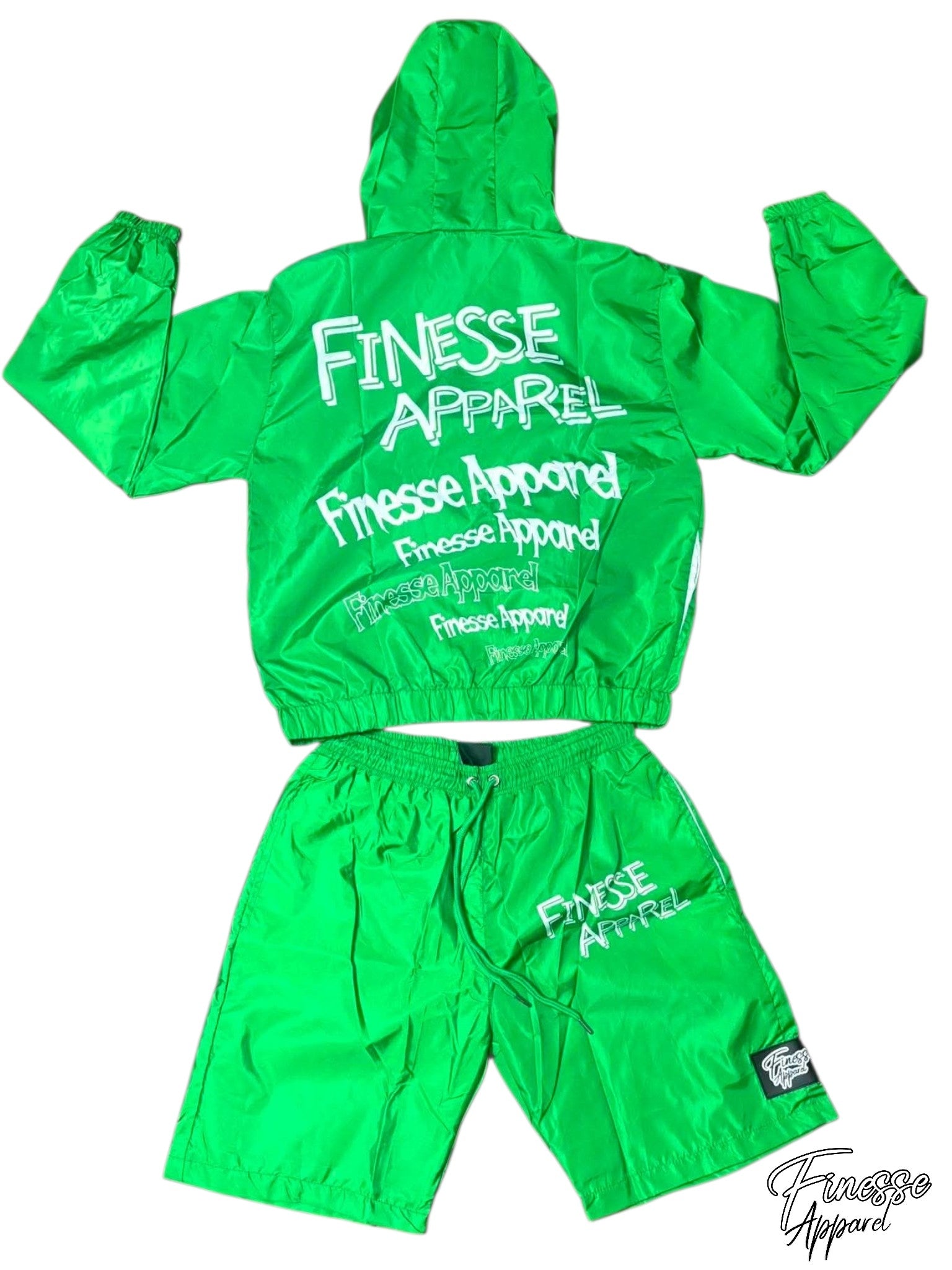 Windbreaker short set