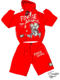 Windbreaker Short Set