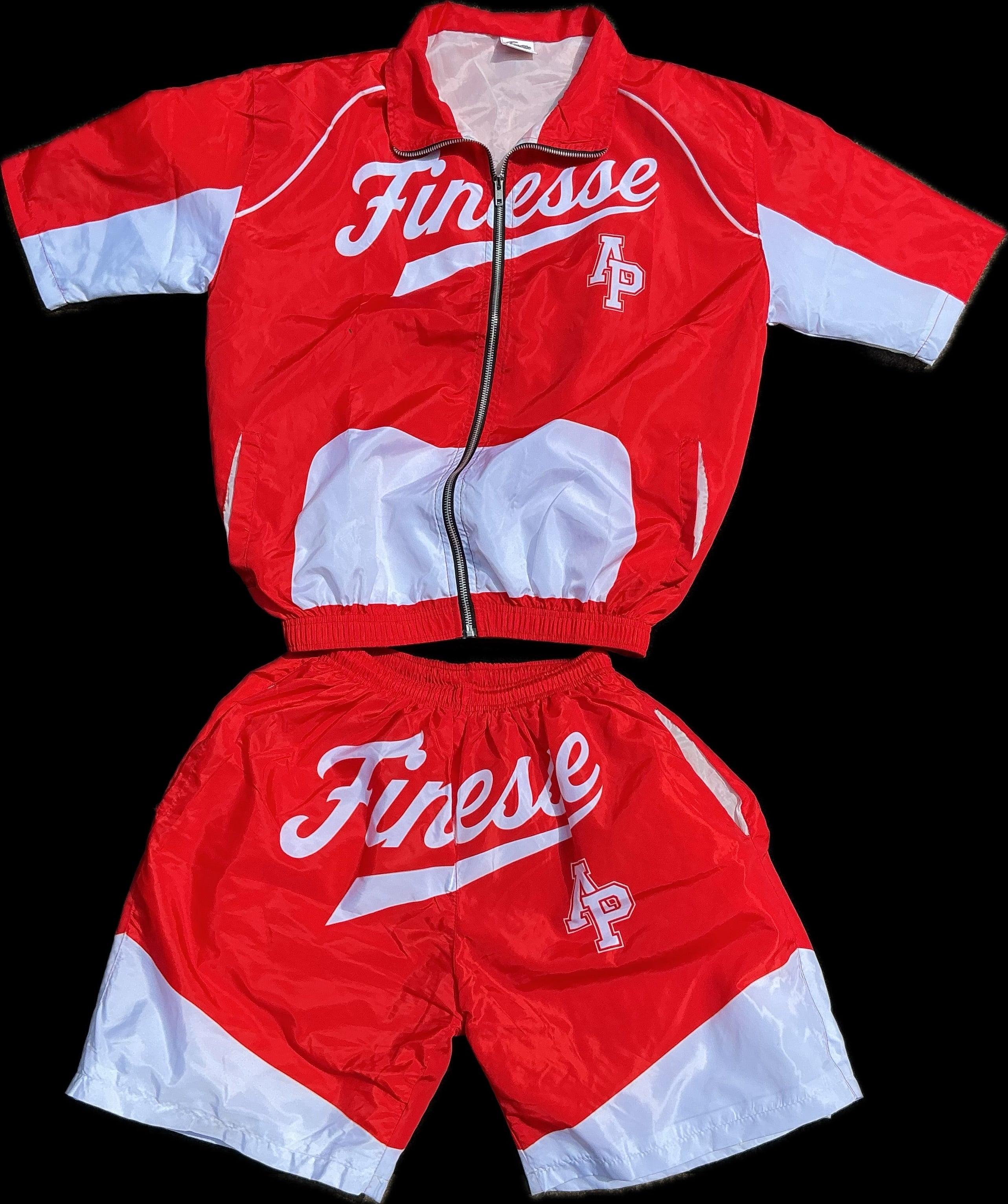 Nylon short sleeves set